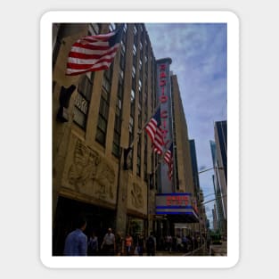 Radio City Music Hall, Manhattan, New York City Sticker